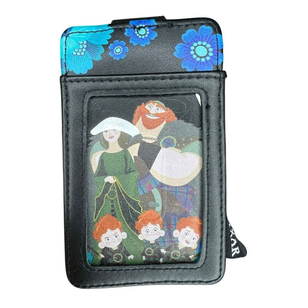 NEW Loungefly Disney Pixar Brave Cardholder Merida And Family Botanical Cardhold - Picture 2 of 6